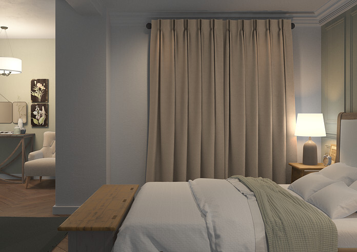 Windsor, Latte - Made to Measure Curtains - Image 7